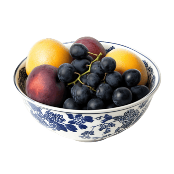 Bowl of Fresh Fruit png