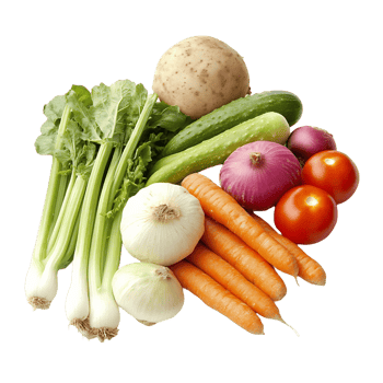 Set of Fresh Vegetables png