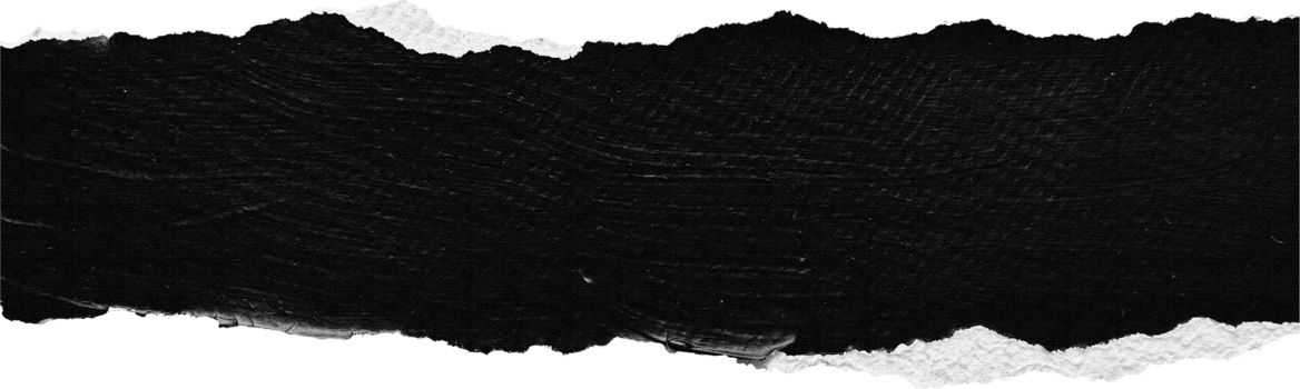 Ripped Paper with Black and White Acrylic Texture png