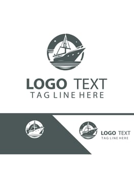 SeaVenture Yatch Logo Design vector