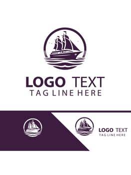 Crystal Waters Yatch Logo Design vector