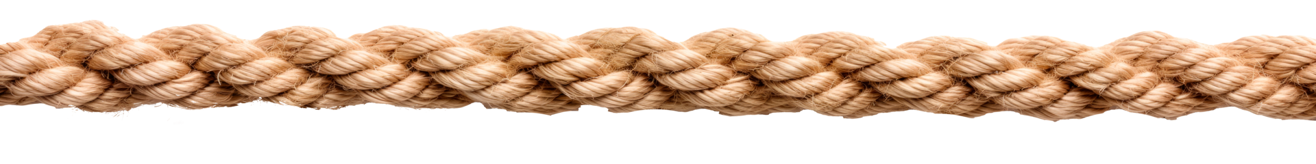 Braided rope on a transparent background suitable for various applications png