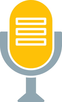 Microphone Icon Design Symbol vector