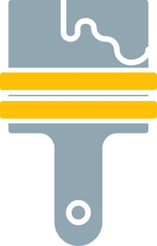 Paintbrush Icon Design Symbol vector