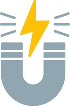 Magnet Icon Design Symbol vector