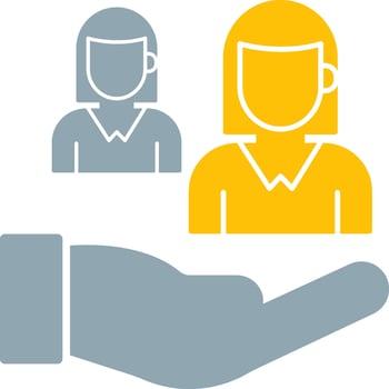Hand Icon Design Symbol vector