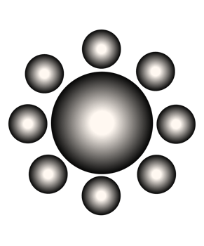 abstract 3d sphere png