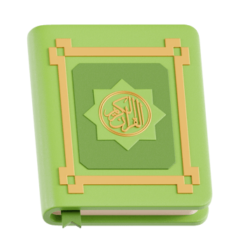 Quran Book 3D Ramadan Illustration png