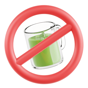 No Drink 3D Ramadan Illustration png