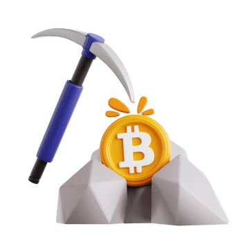 Crypto Mining Icon Illustration png