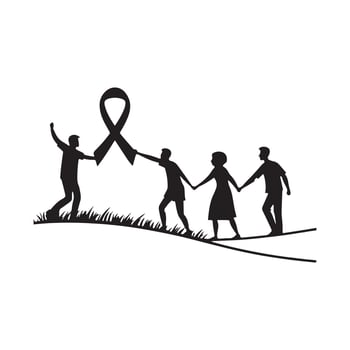World Cancer Day Posters and Flyers. vector