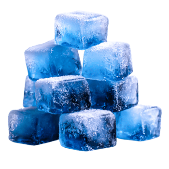 Fresh Ice Cubes Piled Together in a Clear and Crisp Arrangement png