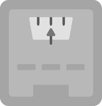 Weight Icon Design Symbol vector
