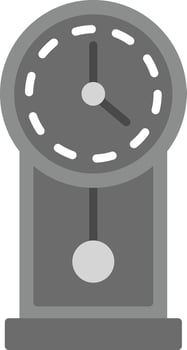 Wall Clock Icon Design Symbol vector