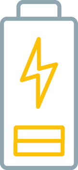 Charging Battery Icon Design Symbol vector