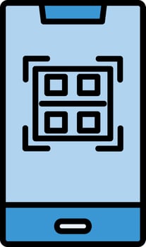 Qr Code Icon Design Symbol vector