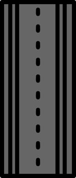 Road Icon Design Symbol vector