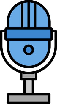 Microphone Icon Design Symbol vector