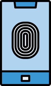 Fingerprint Icon Design Symbol vector