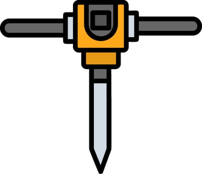 Jackhammer Icon Design Symbol vector