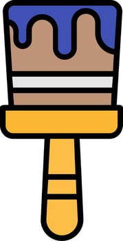Brush Icon Design Symbol vector