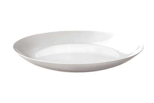 White Porcelain Pasta Bowl png