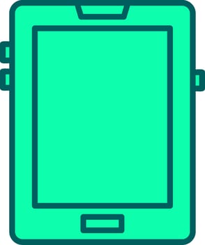 Tablet Icon Design Symbol vector