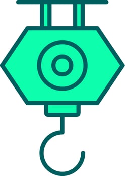 Crane Icon Design Symbol vector