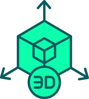 3d Icon Design Symbol vector