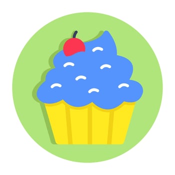 Premium download icon muffin vector
