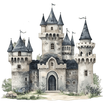 Fairytale Castle Landscape png