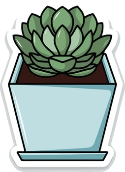 Cartoon Home Garden Harmony vector