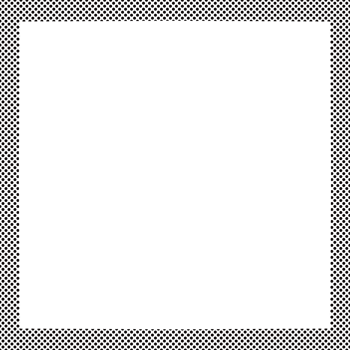 Black polka dot halftone texture pattern border frame,Use for App, Postcards, Packaging, Items, Websites, Mobile and Material-illustration - illustration png