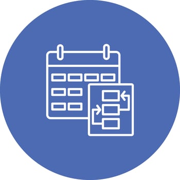 Plan Icon Design Symbol vector