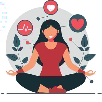 Vitality Concept A Radiant Human Figure Embodying Life and Energy vector