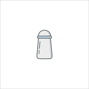 A salt shaker icon on a white background vector