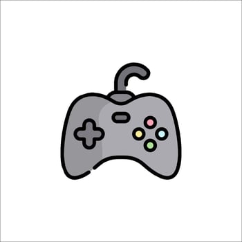 A game controller icon on a white background vector