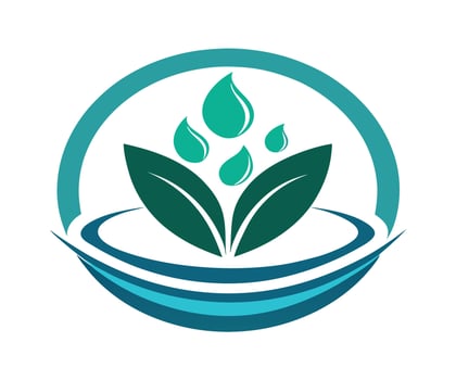 A logo for a company that sells plants vector