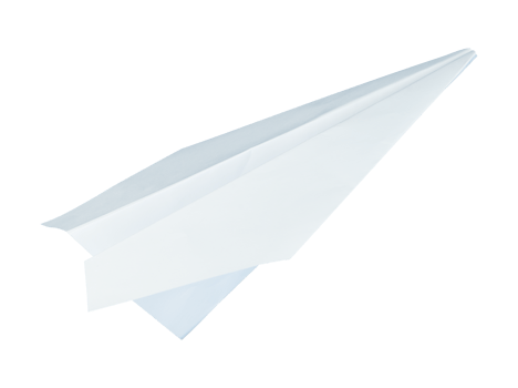 Paper Plane isolated png