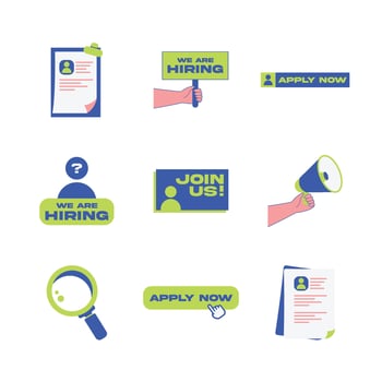 Element for hiring vector
