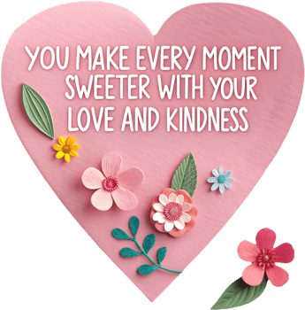 Beautiful Love Message Clipart to Express Your Feelings. . png