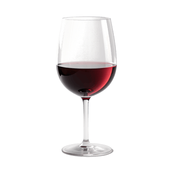 Red wine on a transparent background png