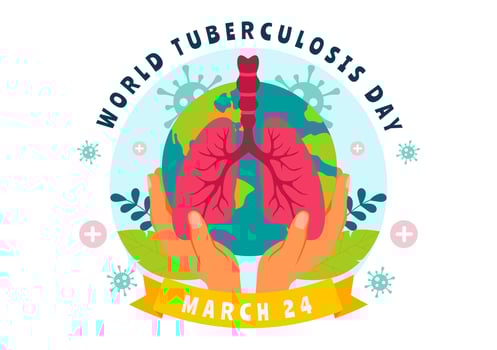 Healthcare and Tuberculosis Awareness Design for World TB Day Campaigns vector