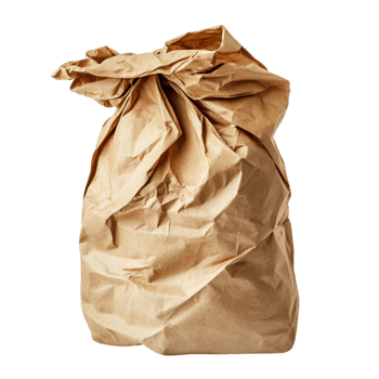 Brown Paper Bag Opened png