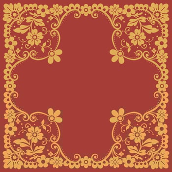 Decorative frames. Retro ornamental frame, vintage ornaments and ornate border. vector