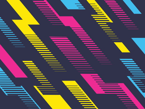A colorful background with lines and stripes vector