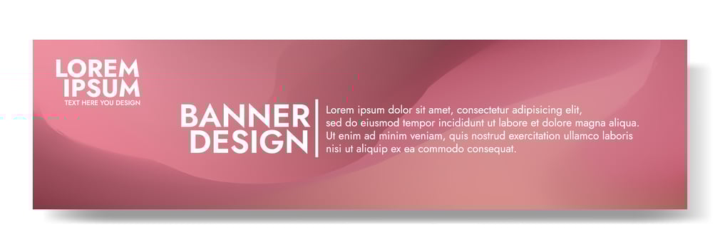 Abstract Pink background Template, Modern Website Header vector
