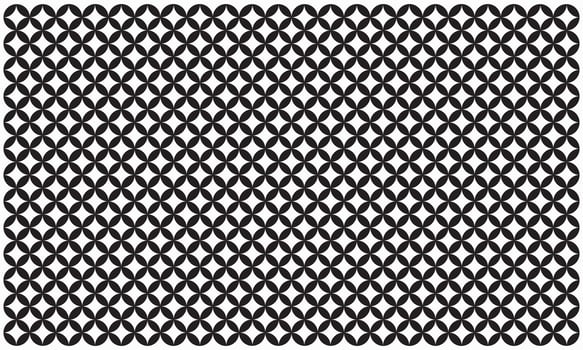 Abstract black white geometric pattern background vector
