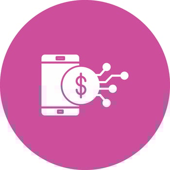 Digital Economy Icon Design Symbol vector
