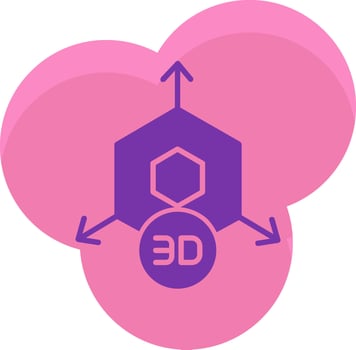3d Icon Design Symbol vector